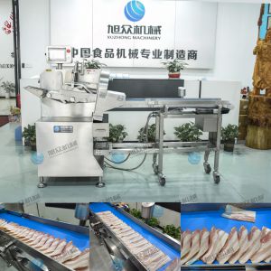 GC-168切片機(jī)，切1mm和2mm培根片